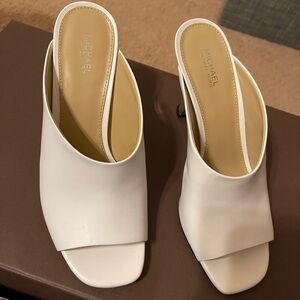 Michael Kors Cream Women's Mules